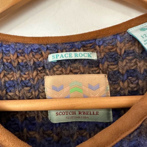 Scotch & Soda Scotch R'Belle Space Rock Girl's Cardigan-Size 12/152 - Picture 6 of 7